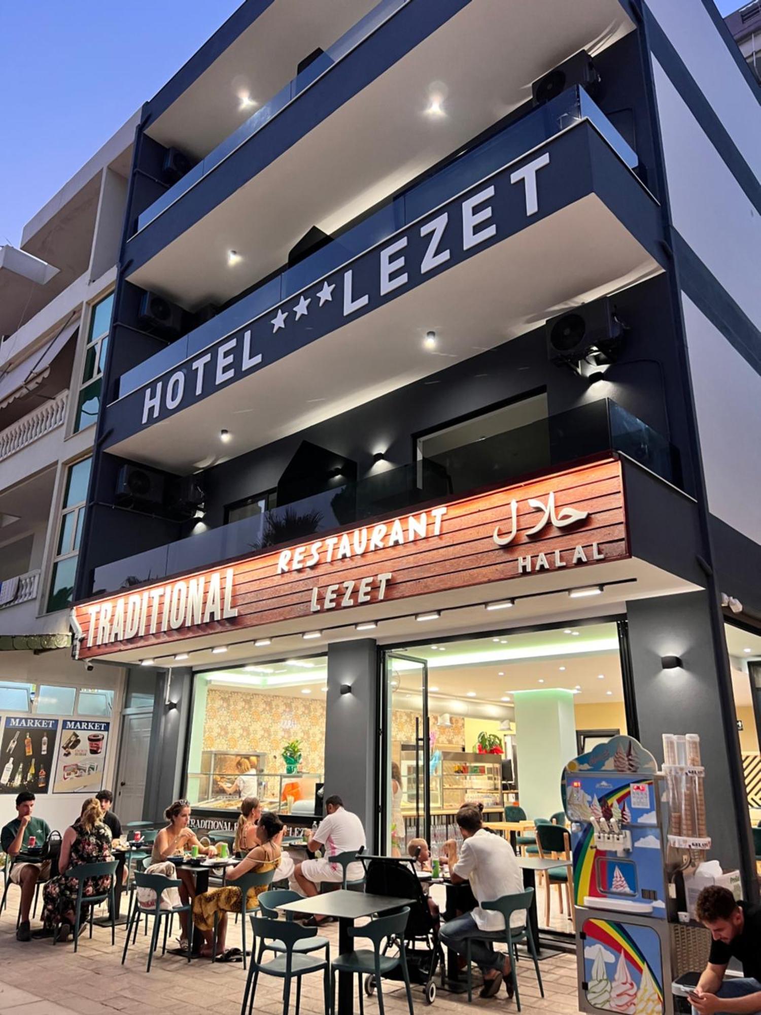 Lezet Hotel Sarandë Exterior foto
