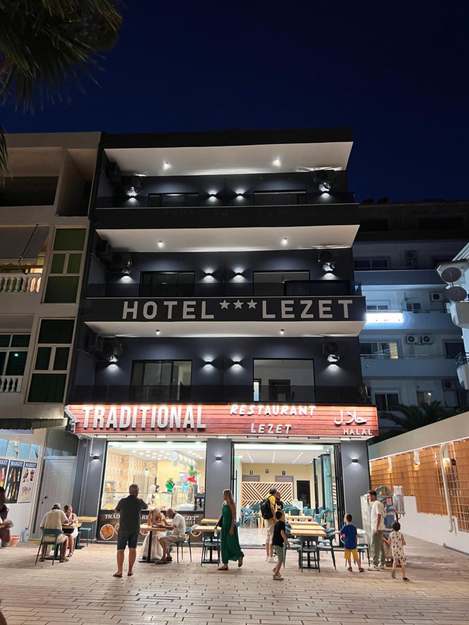 Lezet Hotel Sarandë Exterior foto