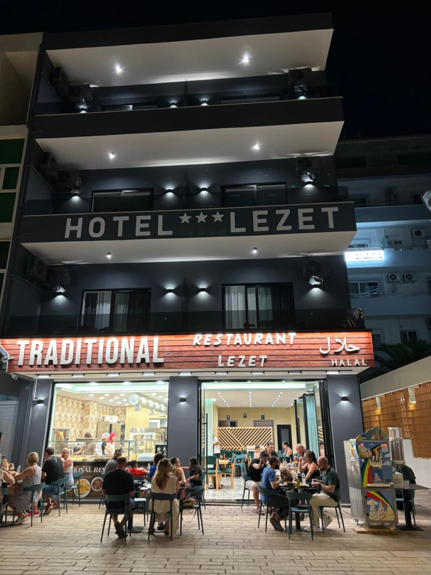 Lezet Hotel Sarandë Exterior foto